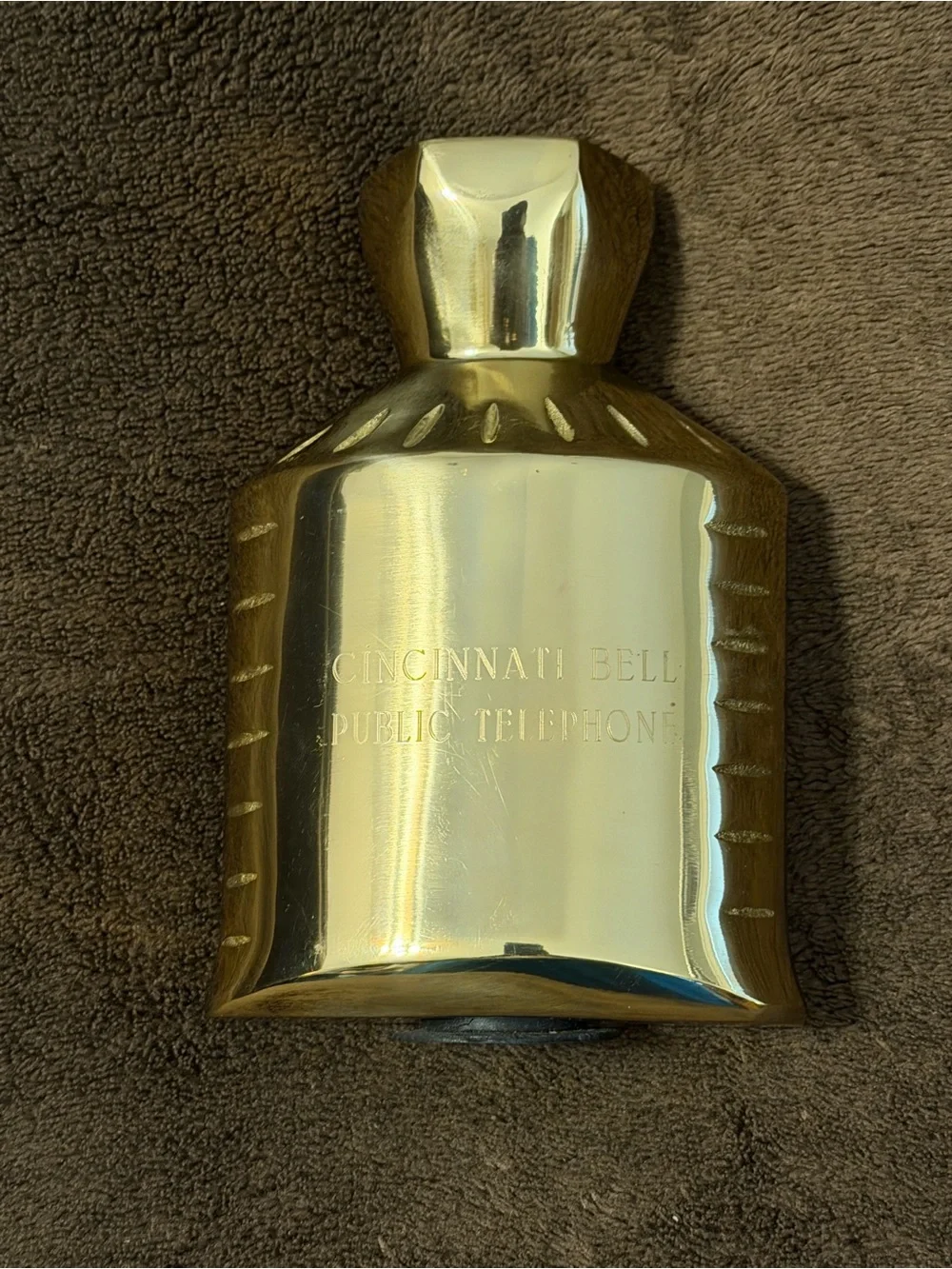 Shiny Gold Money Bag Accent Bank